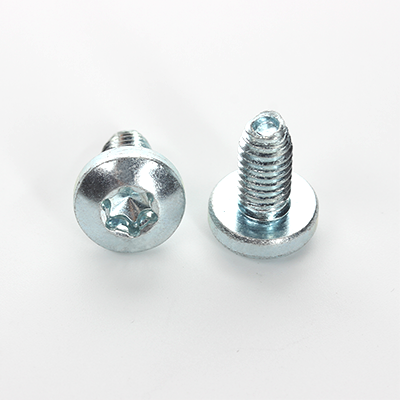 滲碳鋼藍白鋅內(nèi)六角花形盤頭三角鎖緊螺釘DIN7500(PE)